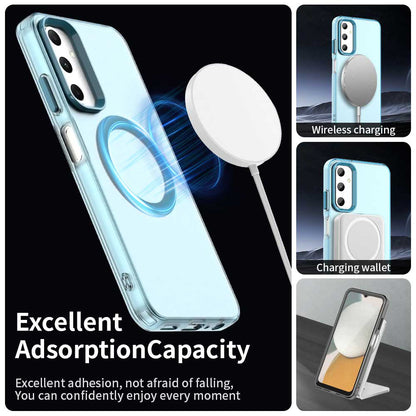Etui MagSafe do Samsung Galaxy A05s A057, Techsuit, CandyCase, Niebieskie