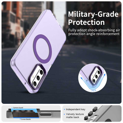 Etui MagSafe do Samsung Galaxy A05s A057, Techsuit, CandyCase, Fioletowy