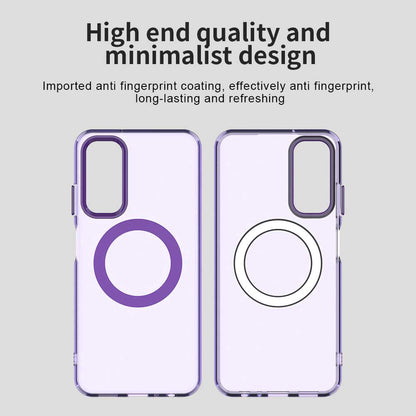 Etui MagSafe do Samsung Galaxy A05s A057, Techsuit, CandyCase, Fioletowy
