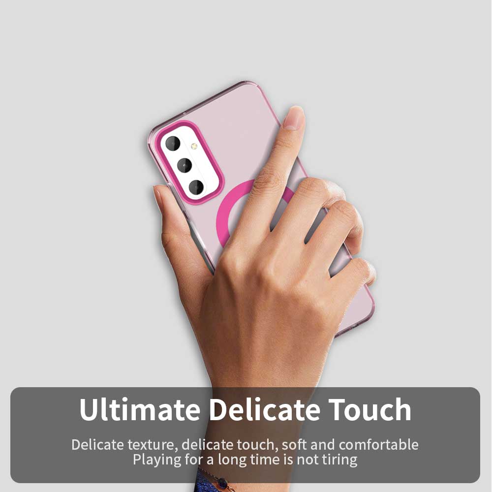 Etui MagSafe do Samsung Galaxy A05s A057, Techsuit, CandyCase, Różowe