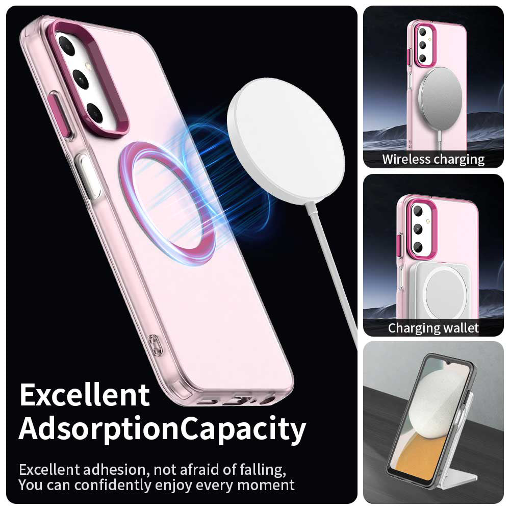 Etui MagSafe do Samsung Galaxy A05s A057, Techsuit, CandyCase, Różowe