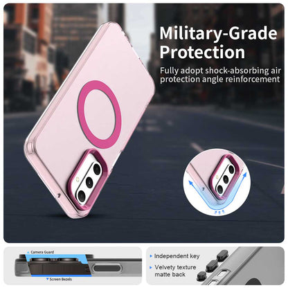 Etui MagSafe do Samsung Galaxy A05s A057, Techsuit, CandyCase, Różowe