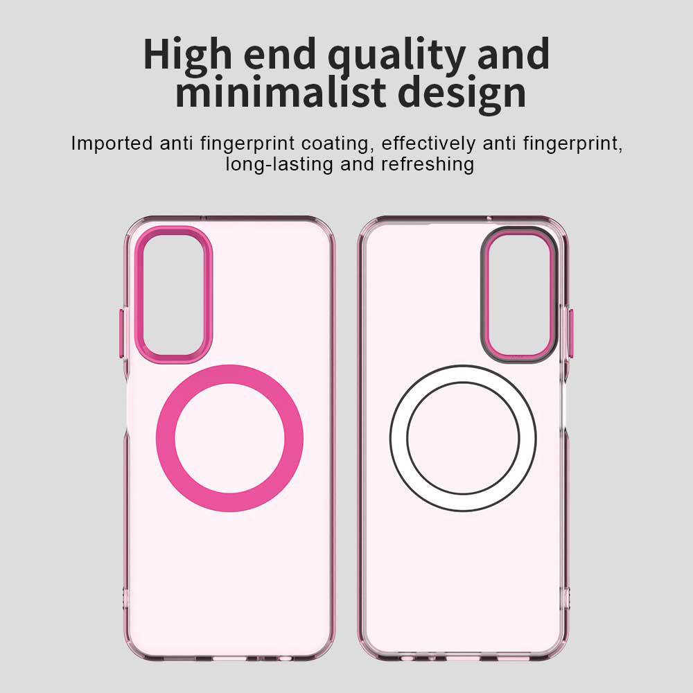 Etui MagSafe do Samsung Galaxy A05s A057, Techsuit, CandyCase, Różowe