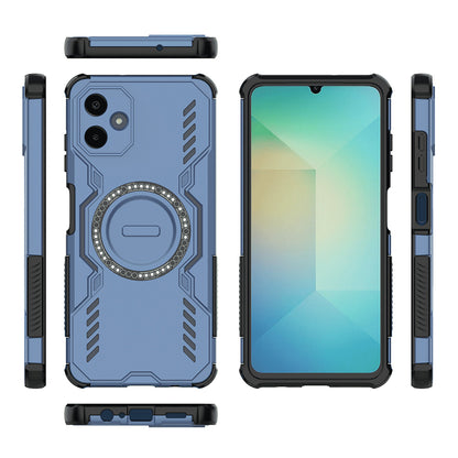 MagSafe Case for Samsung Galaxy A06 A065, Techsuit, ArmorMag, Blue