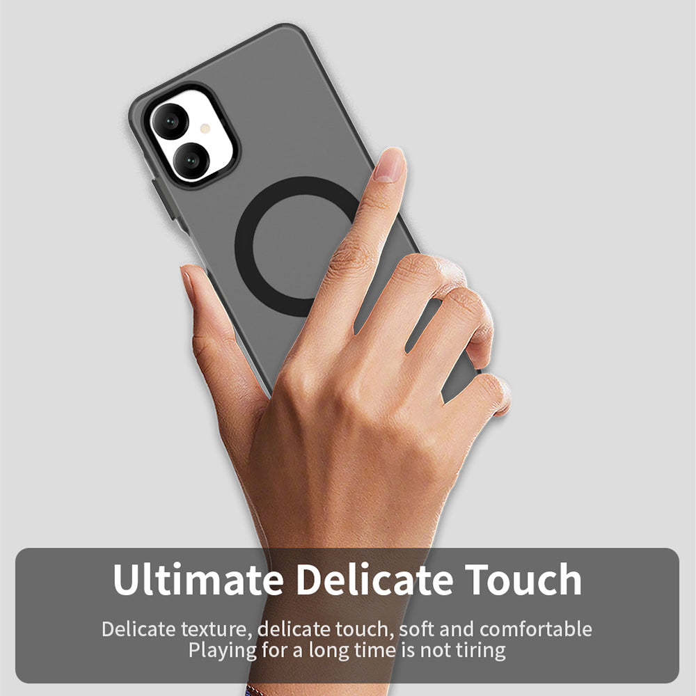 Etui MagSafe do Samsung Galaxy A06 A065, Techsuit, CandyCase, Czarny