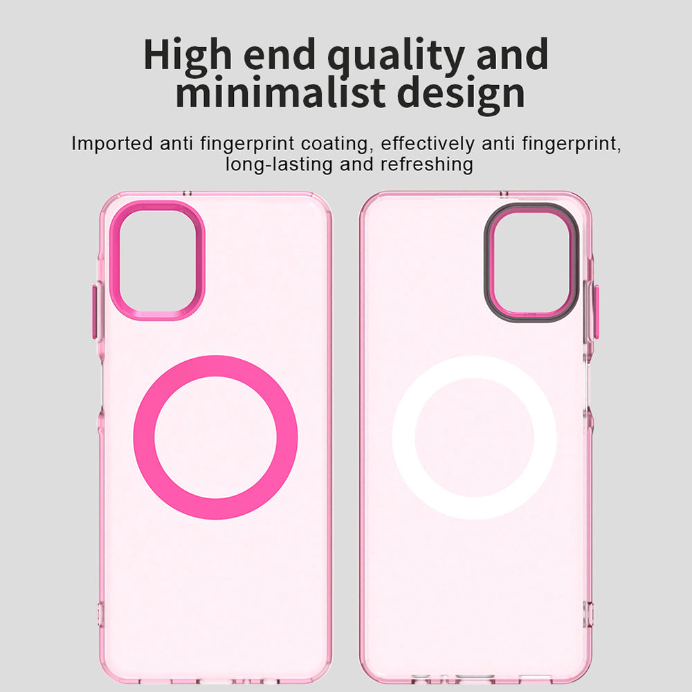 Etui MagSafe do Samsung Galaxy A06 A065, Techsuit, CandyCase, Różowe