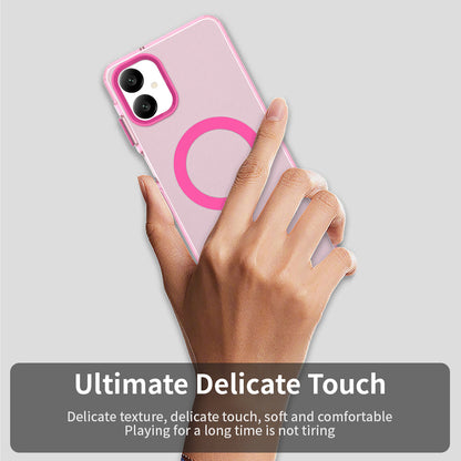 Etui MagSafe do Samsung Galaxy A06 A065, Techsuit, CandyCase, Różowe