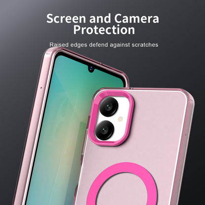 Etui MagSafe do Samsung Galaxy A06 A065, Techsuit, CandyCase, Różowe