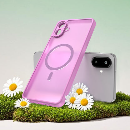 Etui MagSafe dla Samsung Galaxy A07 4G A075, Techsuit, HaloFrost II, Różowy