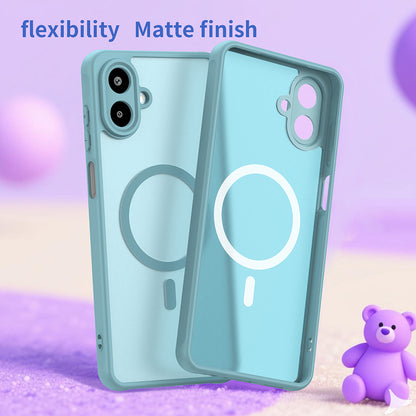 Etui MagSafe dla Samsung Galaxy A07 4G A075, Techsuit, HaloFrost II, Jasnozielone