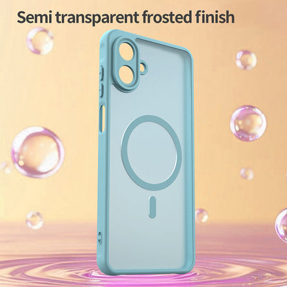 Etui MagSafe dla Samsung Galaxy A07 4G A075, Techsuit, HaloFrost II, Jasnozielone