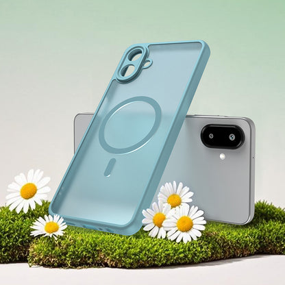 Etui MagSafe dla Samsung Galaxy A07 4G A075, Techsuit, HaloFrost II, Jasnozielone