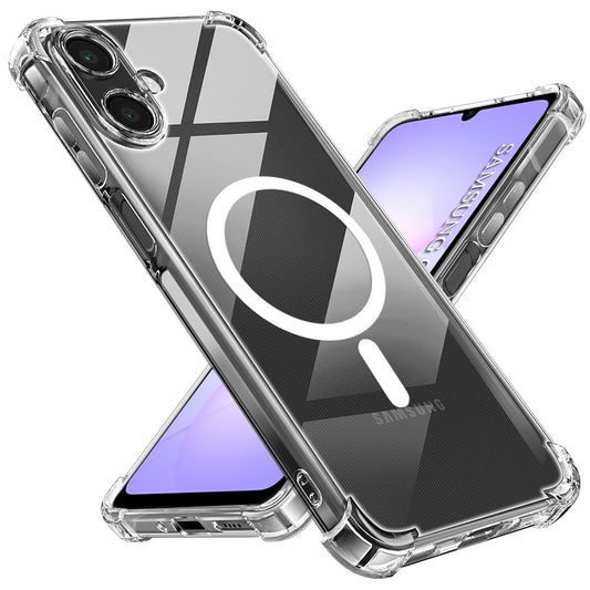 Etui MagSafe dla Samsung Galaxy A07 4G A075, Techsuit, Odporny na wstrząsy, Przezroczysty