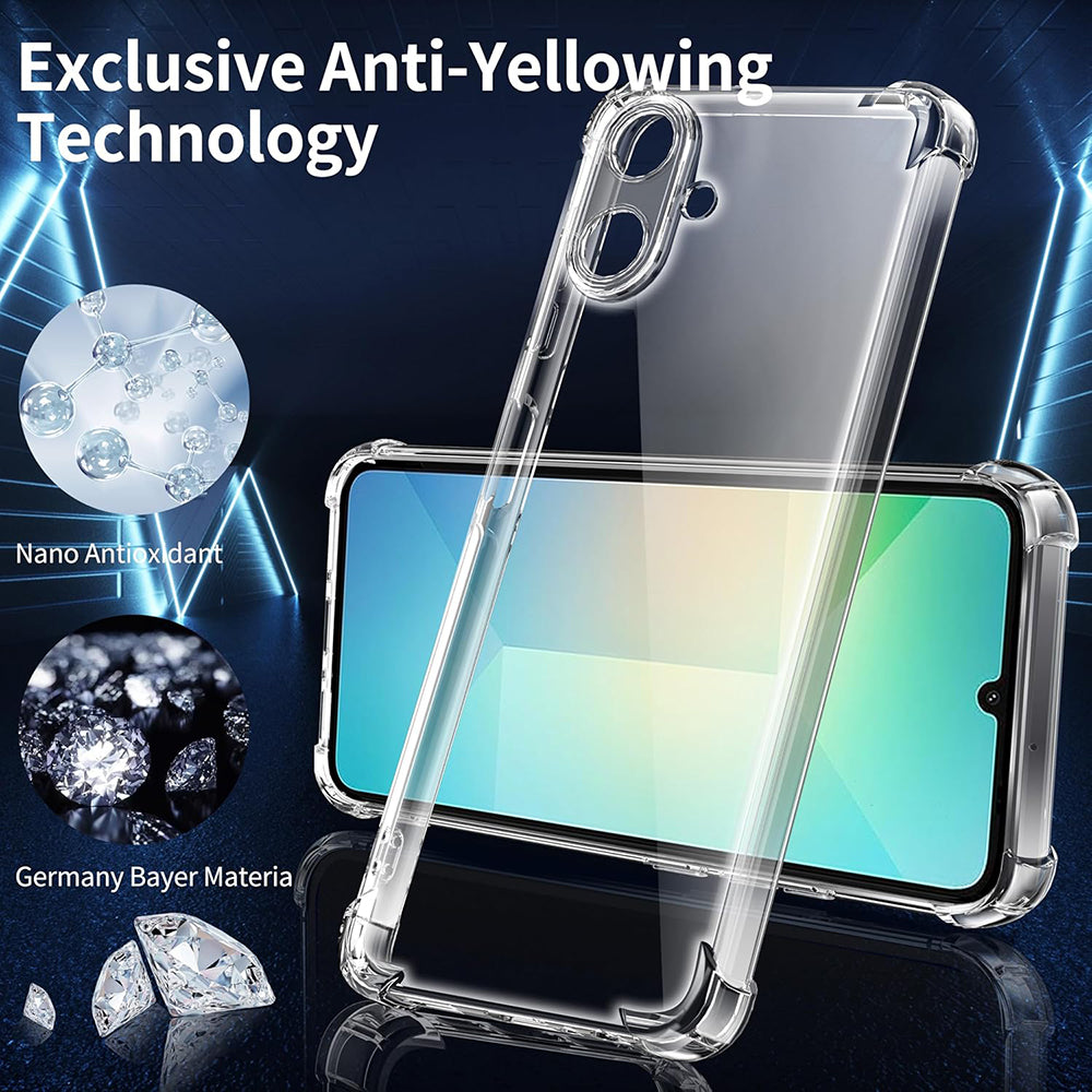 MagSafe Case for Samsung Galaxy A07 4G A075, Techsuit, Shockproof, Transparent