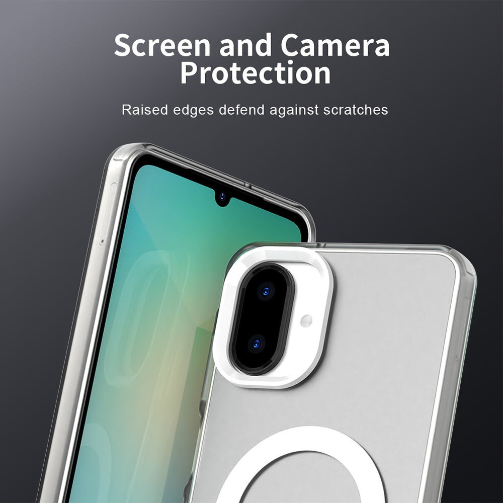 Etui MagSafe do Samsung Galaxy A07 4G A075, Techsuit, CandyCase, Białe