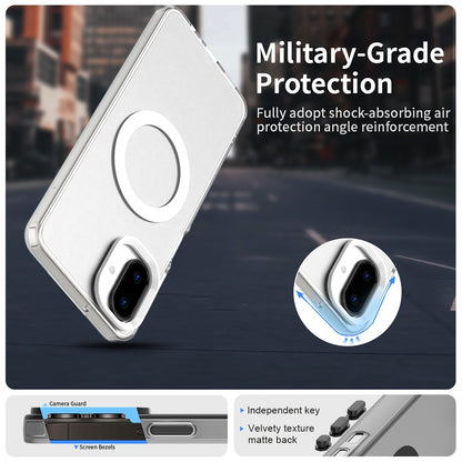 Etui MagSafe do Samsung Galaxy A07 4G A075, Techsuit, CandyCase, Białe