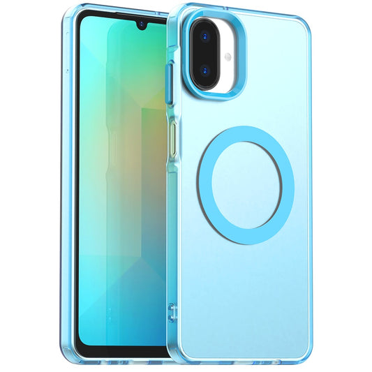 Etui MagSafe do Samsung Galaxy A07 4G A075, Techsuit, CandyCase, Niebieskie