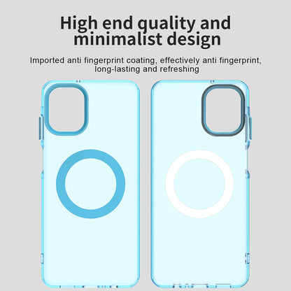 Etui MagSafe do Samsung Galaxy A07 4G A075, Techsuit, CandyCase, Niebieskie