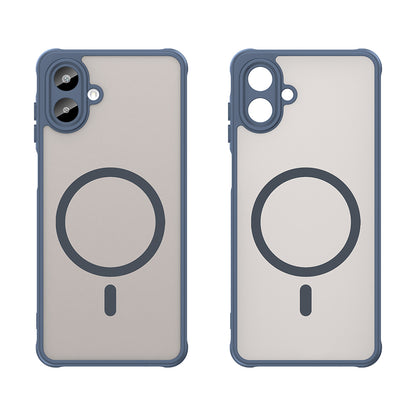 Etui MagSafe do Samsung Galaxy A07 4G A075, Techsuit, HaloFrost II, Granatowy