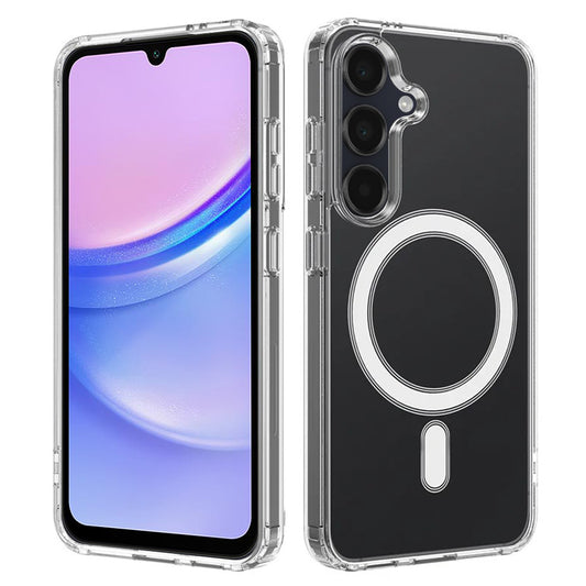 Etui MagSafe do Samsung Galaxy A15 A155, Techsuit, Pro, Przezroczyste