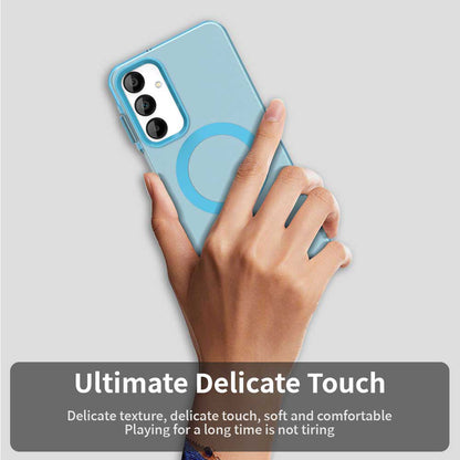 Etui MagSafe do Samsung Galaxy A16 5G A166 / A16 4G A165, Techsuit, CandyCase, Niebieskie