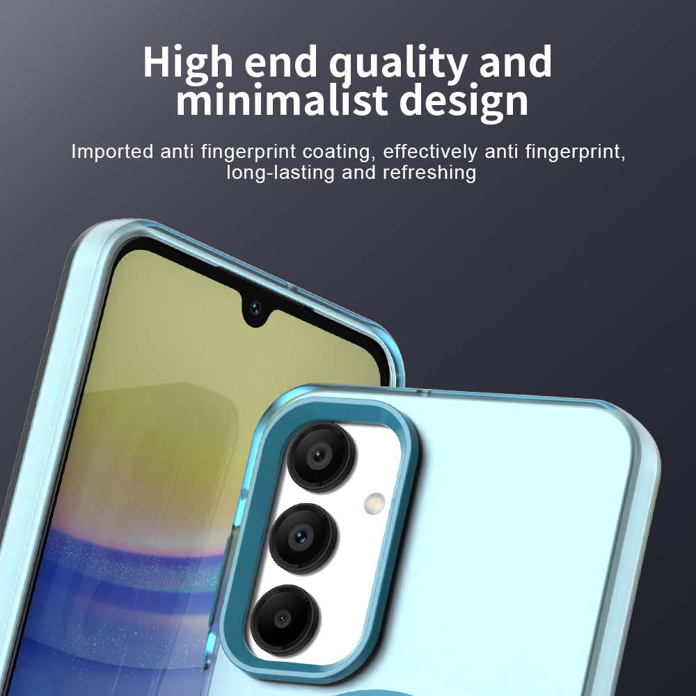 Etui MagSafe do Samsung Galaxy A16 5G A166 / A16 4G A165, Techsuit, CandyCase, Niebieskie