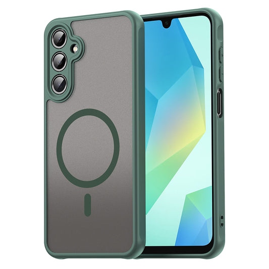 Etui MagSafe do Samsung Galaxy A16 5G A166 / A16 4G A165, Techsuit, HaloFrost II, Zielony
