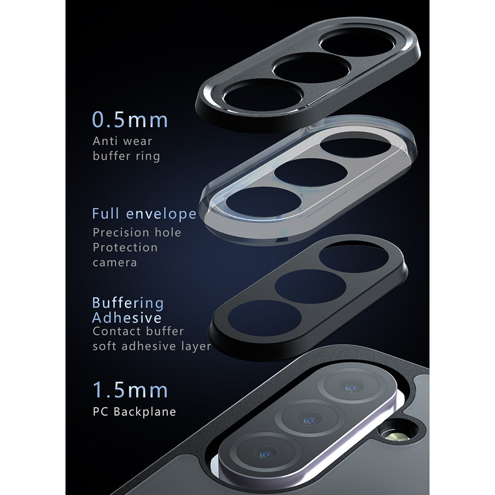 Etui MagSafe do Samsung Galaxy A16 5G A166 / A16 4G A165, Techsuit, PureFrost, Czarna Satynowa