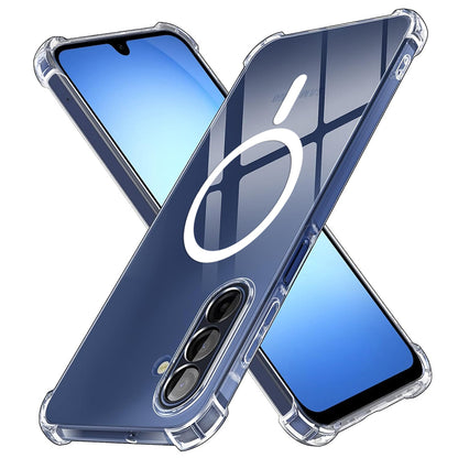 Etui MagSafe do Samsung Galaxy A17 5G, Techsuit, odporne na wstrząsy, przezroczyste