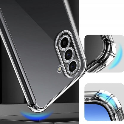 Etui MagSafe do Samsung Galaxy A17 5G, Techsuit, odporne na wstrząsy, przezroczyste