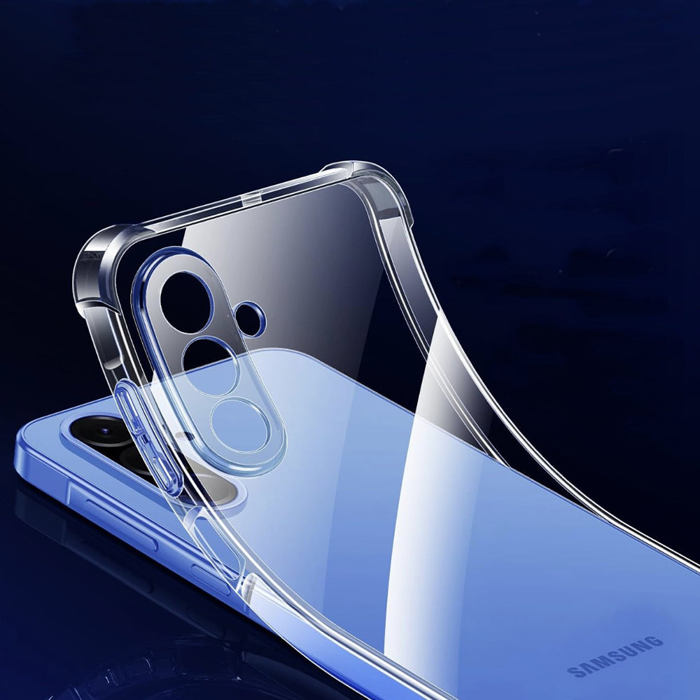 Etui MagSafe do Samsung Galaxy A17 5G, Techsuit, odporne na wstrząsy, przezroczyste