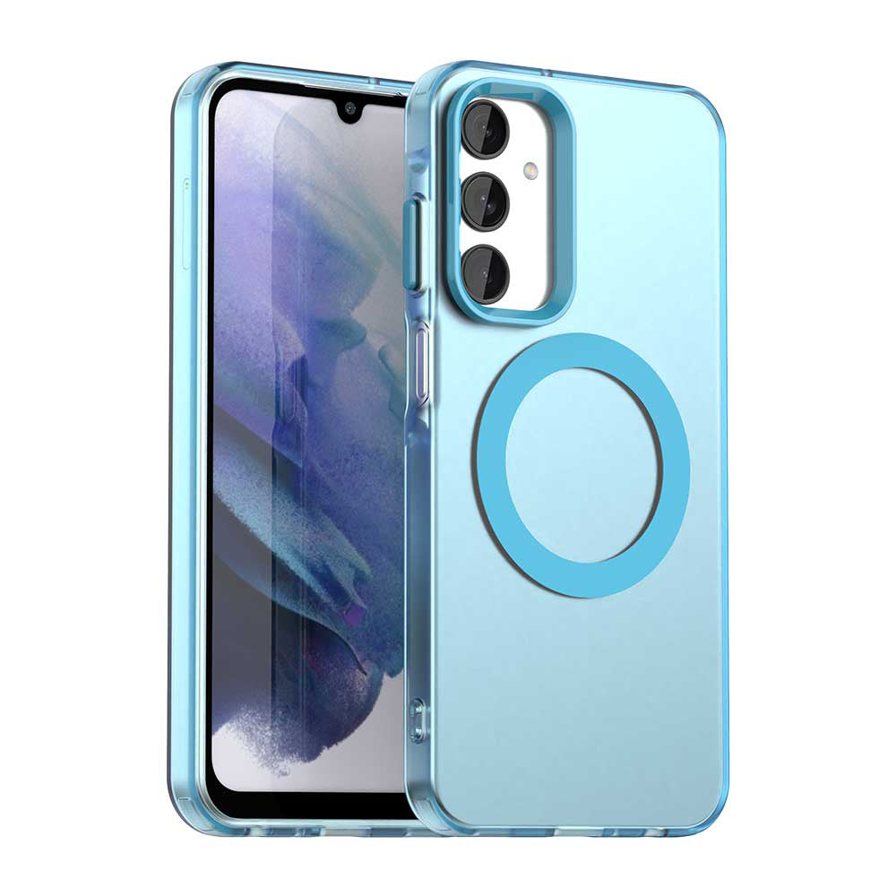 Etui MagSafe do Samsung Galaxy A25 A256, Techsuit, CandyCase, Niebieskie