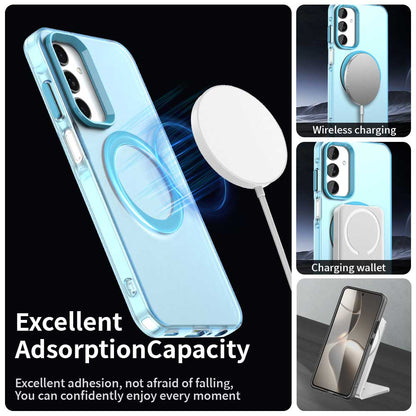 Etui MagSafe do Samsung Galaxy A25 A256, Techsuit, CandyCase, Niebieskie