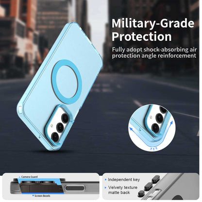 Etui MagSafe do Samsung Galaxy A25 A256, Techsuit, CandyCase, Niebieskie
