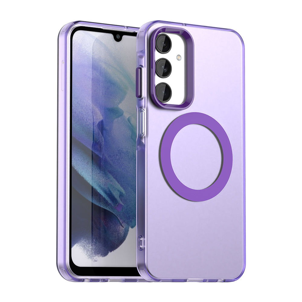 Etui MagSafe do Samsung Galaxy A25 A256, Techsuit, CandyCase, Fioletowy