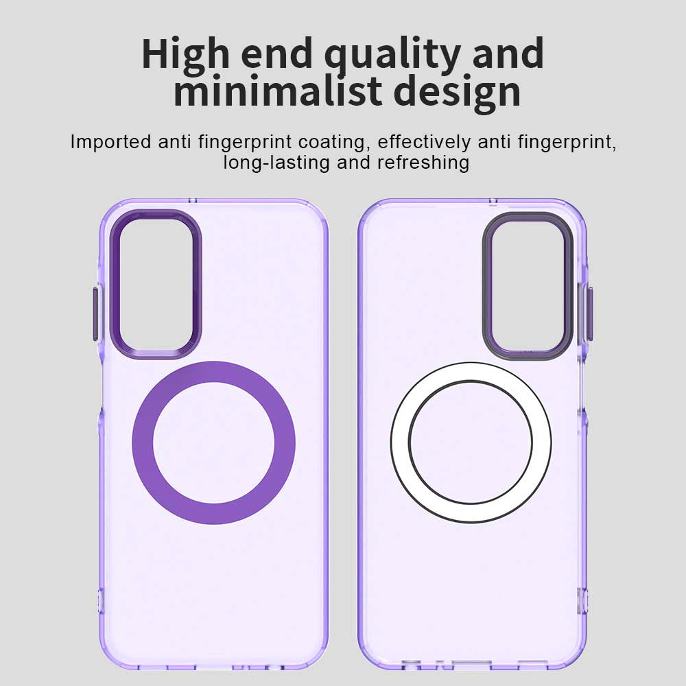 Etui MagSafe do Samsung Galaxy A25 A256, Techsuit, CandyCase, Fioletowy