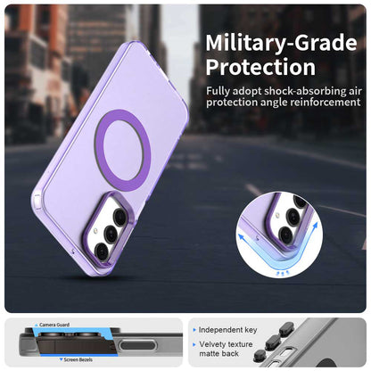 Etui MagSafe do Samsung Galaxy A25 A256, Techsuit, CandyCase, Fioletowy