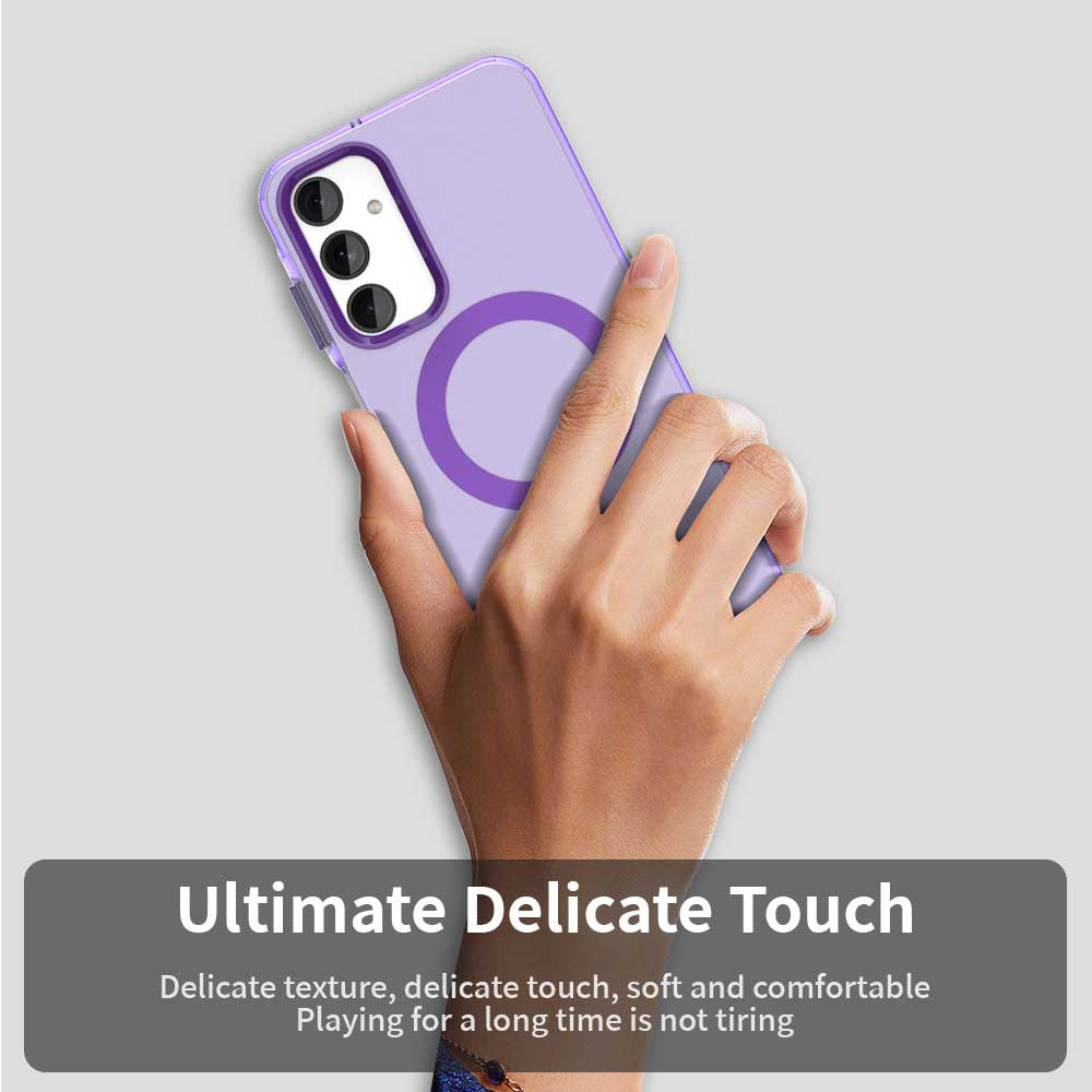 Etui MagSafe do Samsung Galaxy A25 A256, Techsuit, CandyCase, Fioletowy