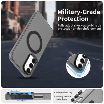 Etui MagSafe do Samsung Galaxy A25 A256, Techsuit, CandyCase, Czarny