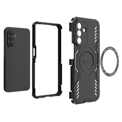 MagSafe Case for Samsung Galaxy A26 A266, Techsuit, ArmorMag, Black