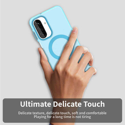 MagSafe Case for Samsung Galaxy A26 A266, Techsuit, CandyCase, Blue