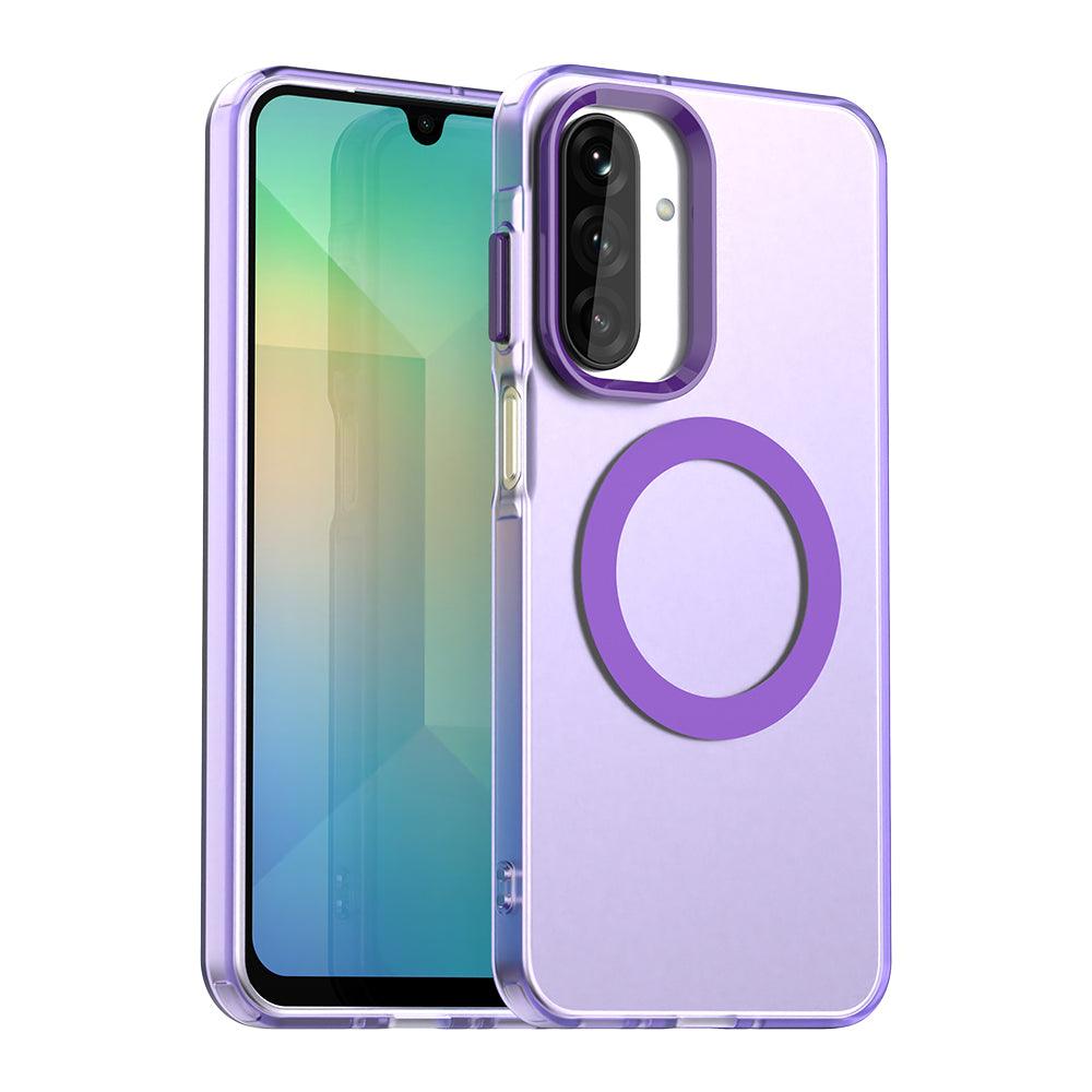 MagSafe Case for Samsung Galaxy A26 A266, Techsuit, CandyCase, Purple