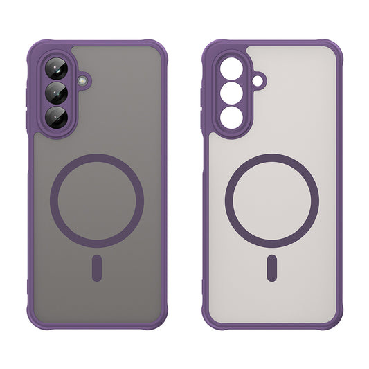 Etui MagSafe do Samsung Galaxy A26 A266, Techsuit, HaloFrost II, Fioletowy
