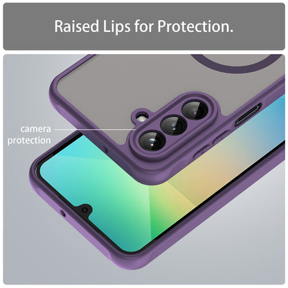 Etui MagSafe do Samsung Galaxy A26 A266, Techsuit, HaloFrost II, Fioletowy
