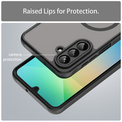 Etui MagSafe do Samsung Galaxy A26 A266, Techsuit, HaloFrost II, Czarny