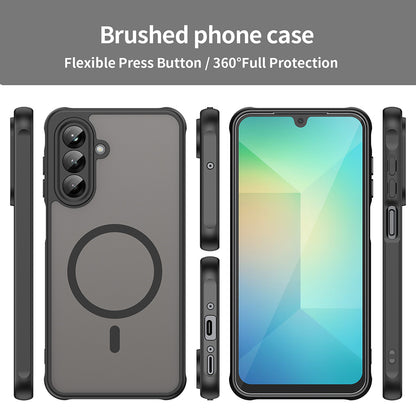 Etui MagSafe do Samsung Galaxy A26 A266, Techsuit, HaloFrost II, Czarny