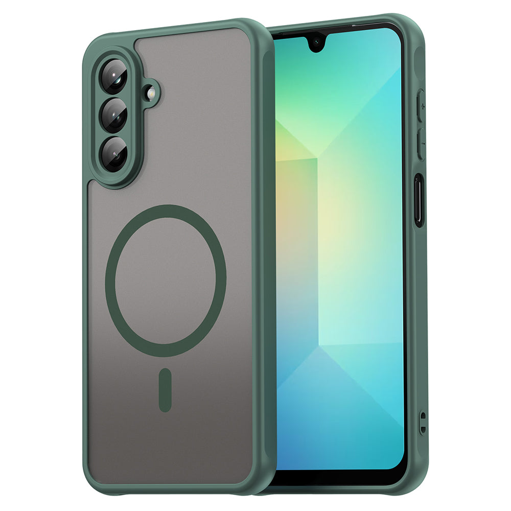 Etui MagSafe do Samsung Galaxy A26 A266, Techsuit, HaloFrost II, Zielony