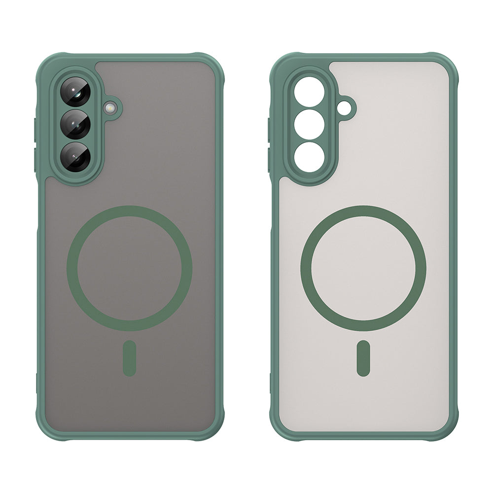 Etui MagSafe do Samsung Galaxy A26 A266, Techsuit, HaloFrost II, Zielony