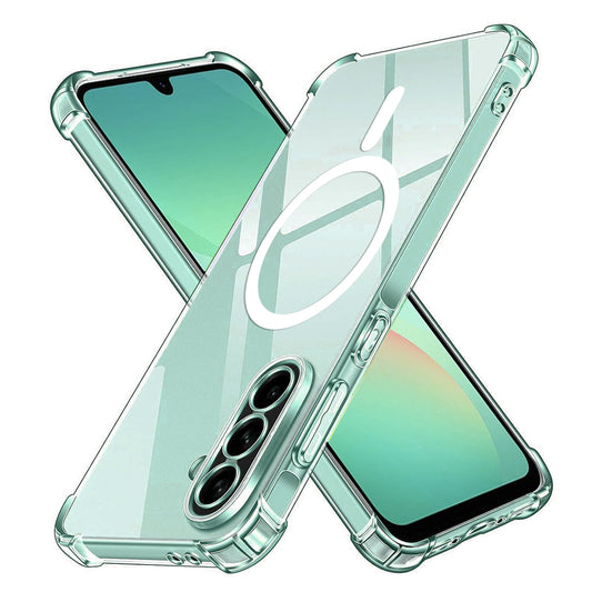 Etui MagSafe do Samsung Galaxy A26 A266, Techsuit, odporne na wstrząsy, przezroczyste