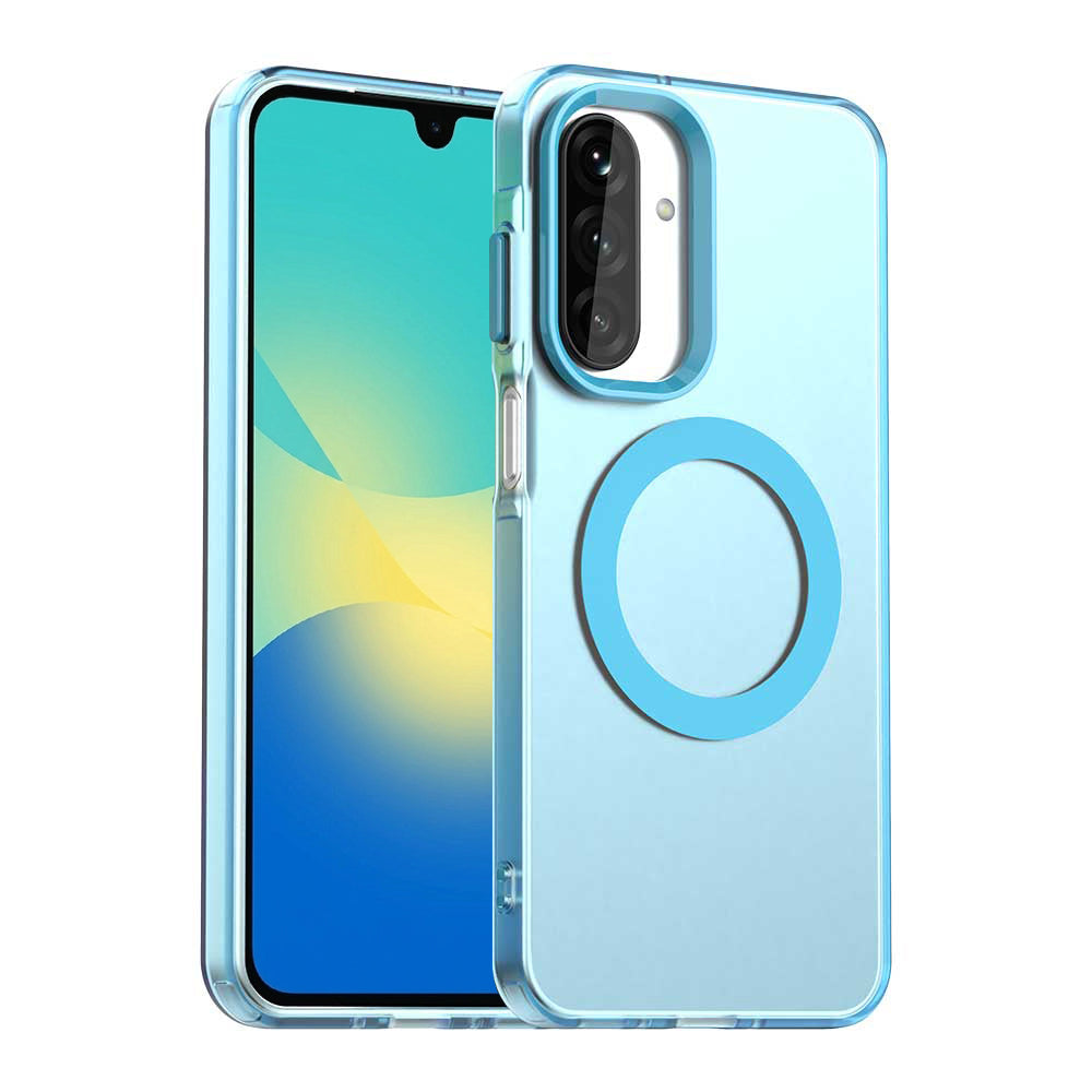 Etui MagSafe do Samsung Galaxy A27 5G, Techsuit, CandyCase, Niebieskie